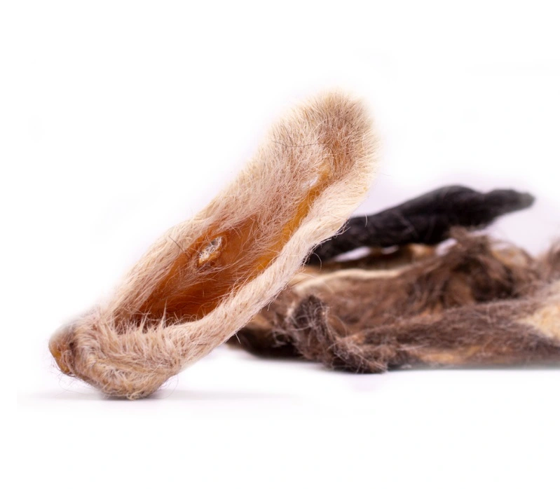 Snackit Lammeører med pels 100 g - Naturlige hundesnacks